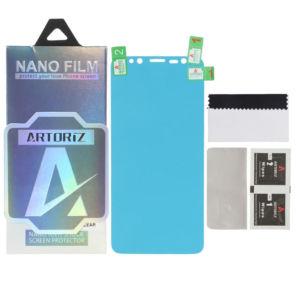محافظ صفحه نمایش Full Cover Polymer nano Artoriz مدل Samsung Galaxy Note 8 / Note 9 (پک دار) — تصویر ۳