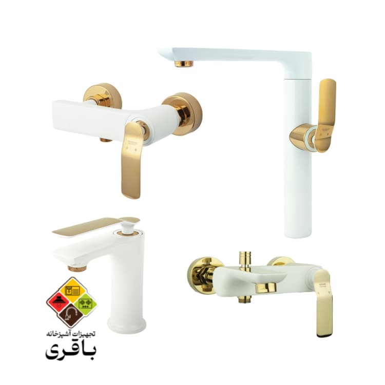 ست شیرآلات راسان مدل آوات مشکی