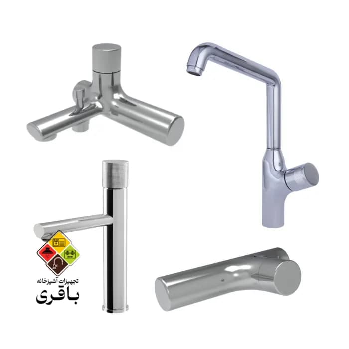 ست شیرآلات راسان مدل رناتا مشکی