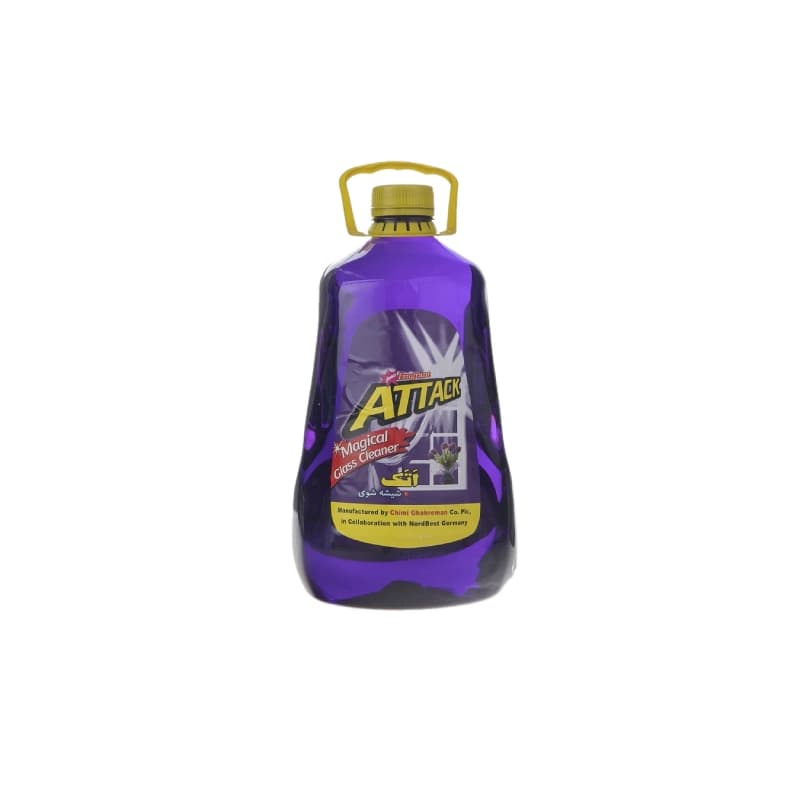 شیشه پاک کن اتک مدل Purple حجم 4 لیتر