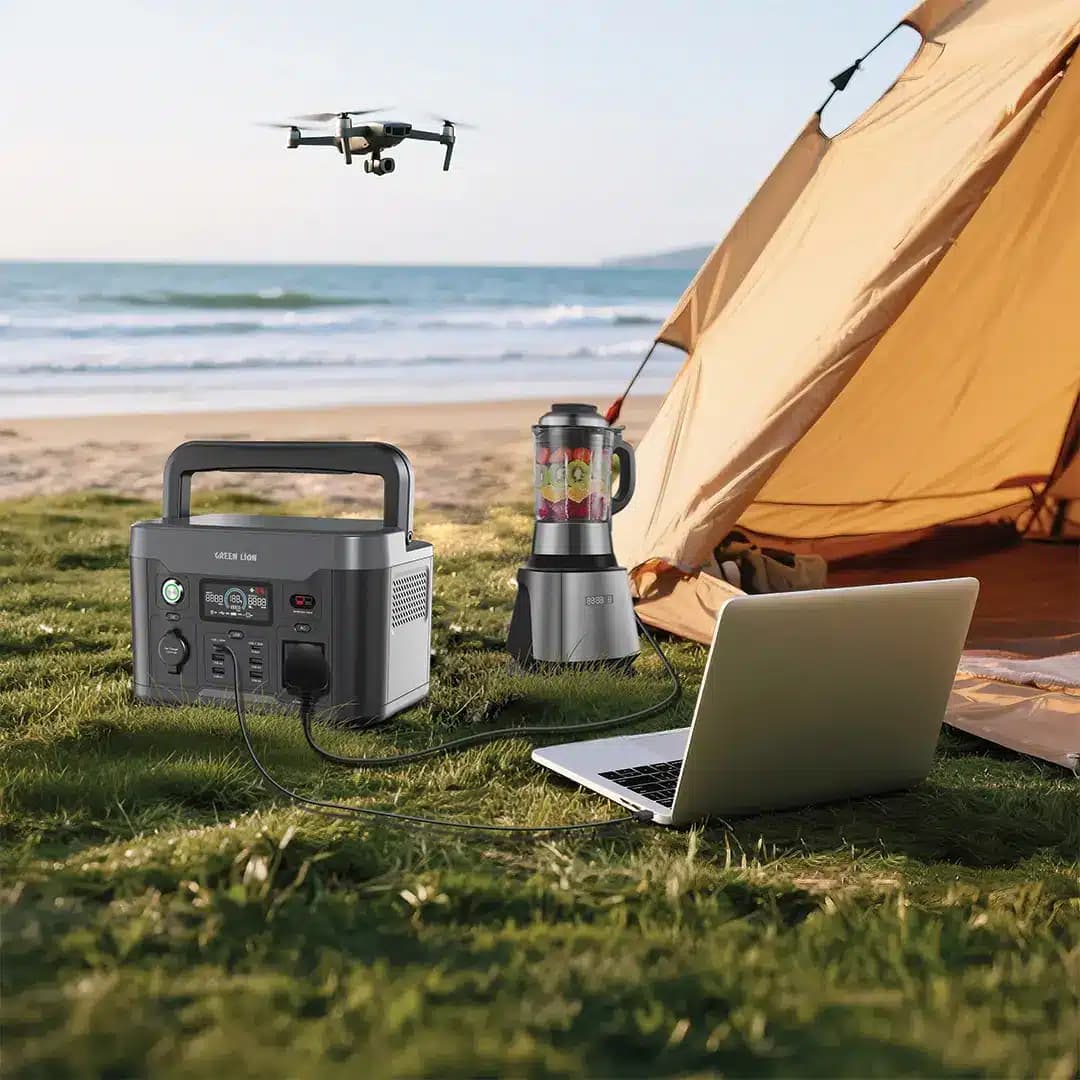 پاور استیشن قدرتمند گرین لاین Green Lion PGX600 Power Station with 307.2Wh & 12000mAh LiFePO4 Battery — تصویر ۴