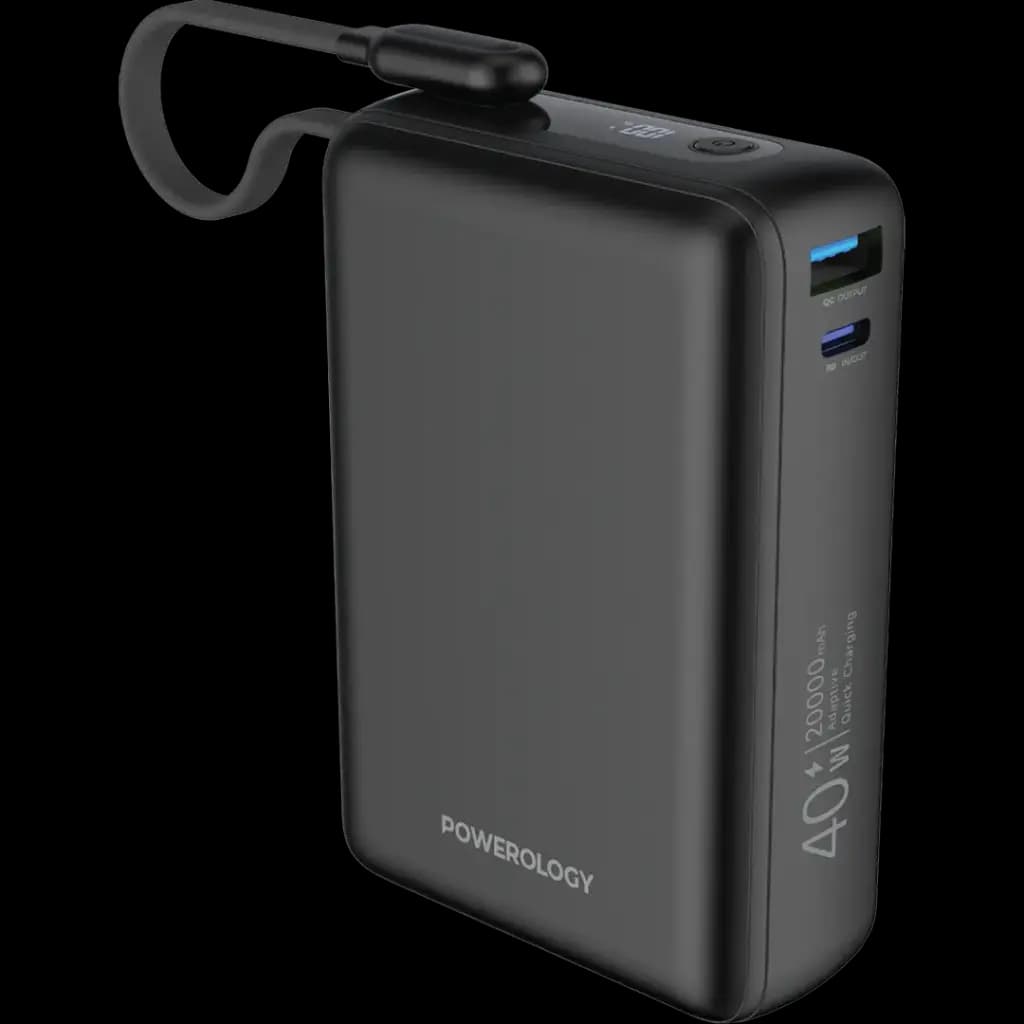 پاوربانک 20000 میلی آمپری پاورولوژی Powerology Montreal 20000mAh Power Bank