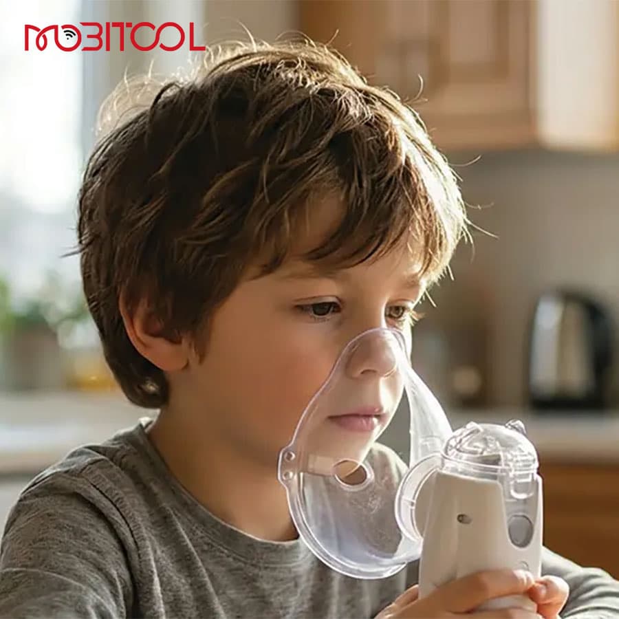 دستگاه نبولایزر قابل حمل پرودو Porodo Portable Nebulizer — تصویر ۶