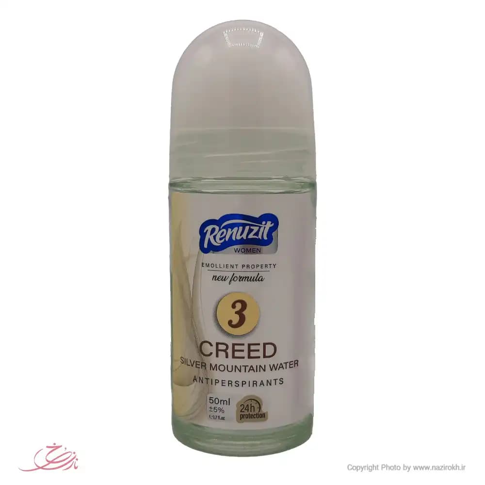 رول ضد تعریق زنانه رینوزیت مدل CREED شماره 3 حجم 50 میلی لیتر