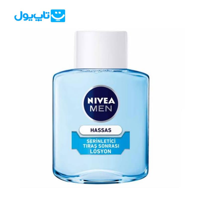افتر شیو نیوآ NIVEA سری Hassas مدل لوسیون خنک کننده LOSYON حجم 100 میلی‌لیتر — تصویر ۳