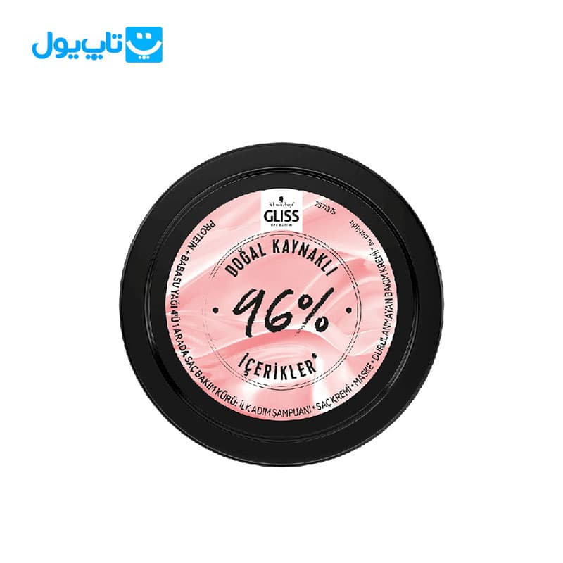 ماسک مو گلیس Gliss مدل Protein حاوی روغن babasu درخشان کننده قوی حجم 400 میلی‌لیتر — تصویر ۸