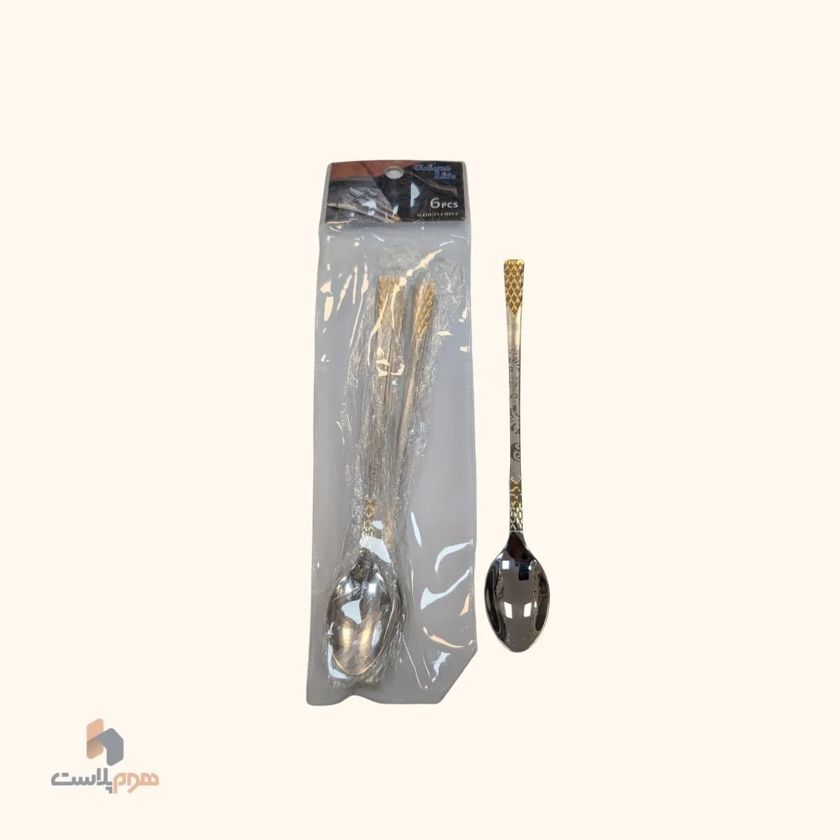 قاشق شربت خوری نقره ای اعلا — تصویر ۲