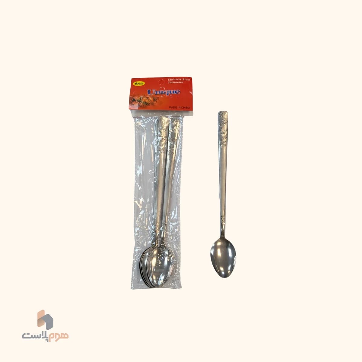 قاشق شربت خوری گلدار — تصویر ۲