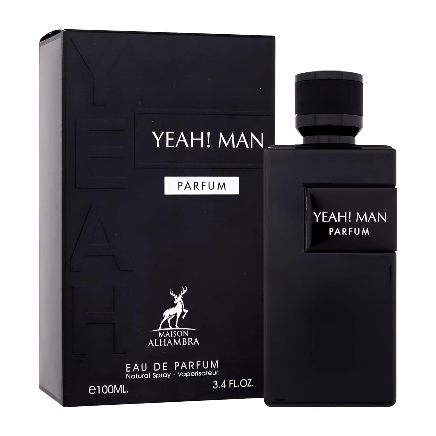 ادکلن یاه من پرفیوم 100 میل ایو سن لورن وای مشکی یه من پارفوم الحمبرا Alhambra Yeah MAN Parfume — تصویر ۲