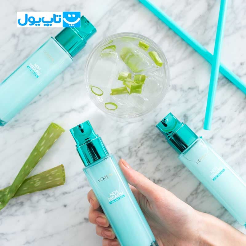 سرم آبرسان لورآل loreal عصاره آلوئه‌ورا مناسب پوست‌ها‌ی نرمال تا خشک 70 میلی‌لیتر — تصویر ۵