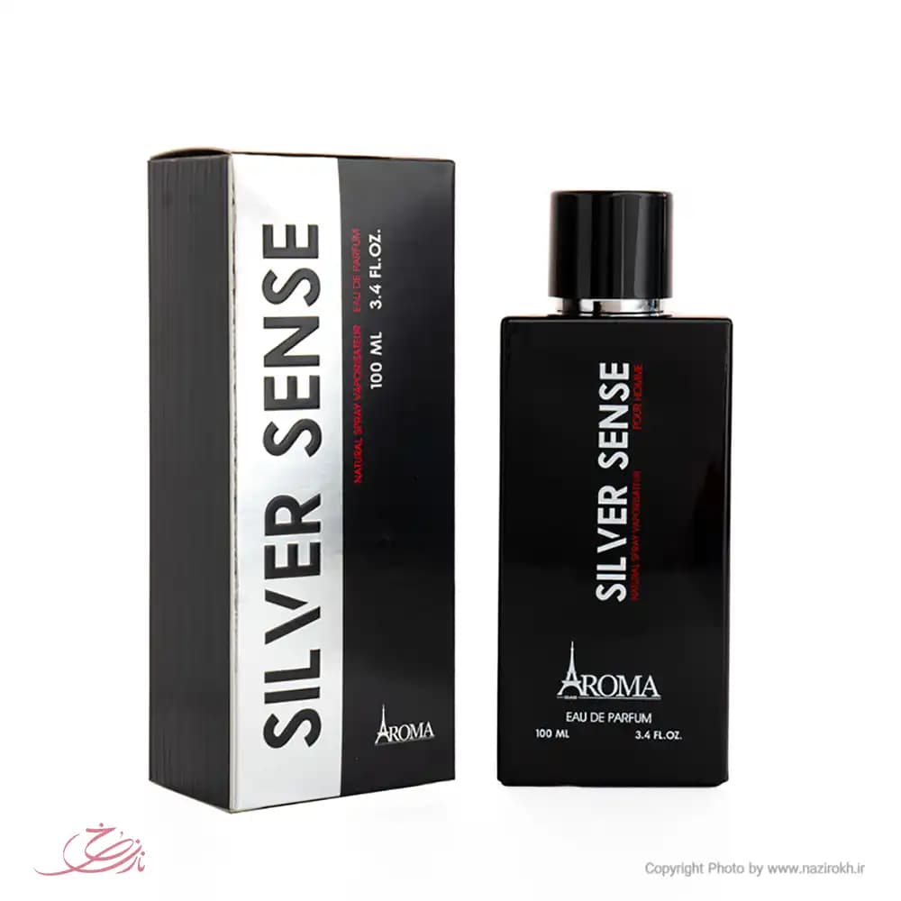 ادکلن سیلور سنت SILVER SENSE آروما حجم 100 میلی لیتر — تصویر ۲