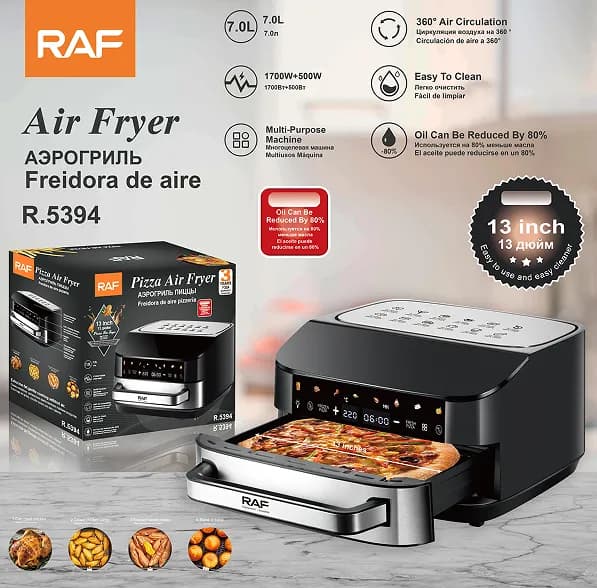سرخکن بدون روغن خانگی راف مدل R.5394 — تصویر ۶