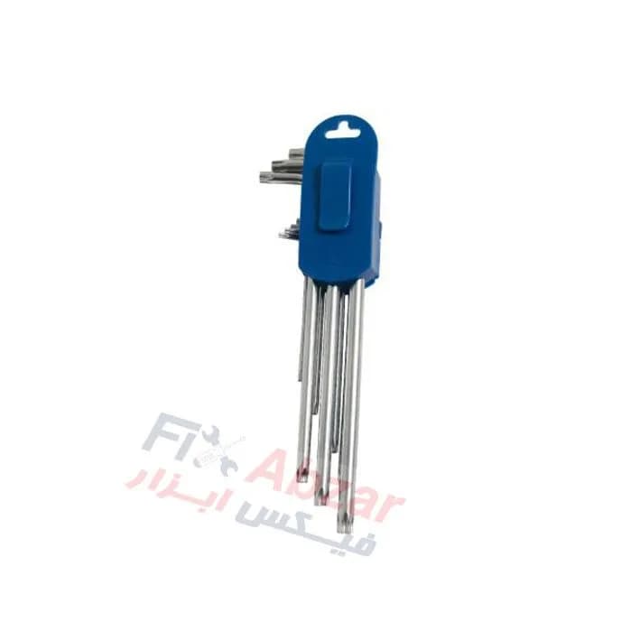 آچار آلن ستاره ای بلند 9 عددی لیکوتا مدل 2TX30091DPM — تصویر ۳