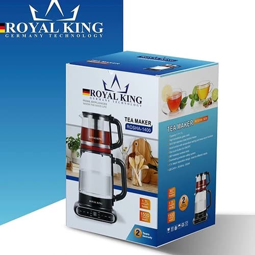 چای ساز رویال کینگ مدل ROSHA1400 ظرفیت ۱.۷ لیتر — تصویر ۲