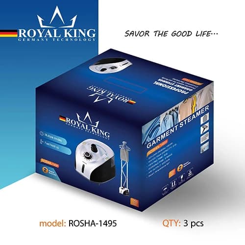 بخارگر ایستاده رویال کینگ مدل rosha-1495 — تصویر ۲