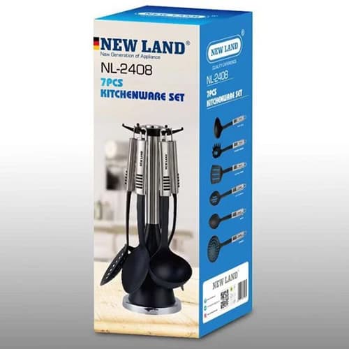 ست 7 تکه کفگیر و ملاقه نیولند مدل NL-2408 — تصویر ۲