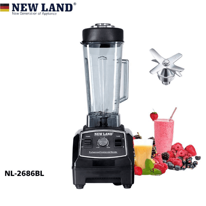 مخلوط کن صنعتی نیولند مدل NL-2686BL ظرفیت ۲ لیتر تک کاره — تصویر ۶