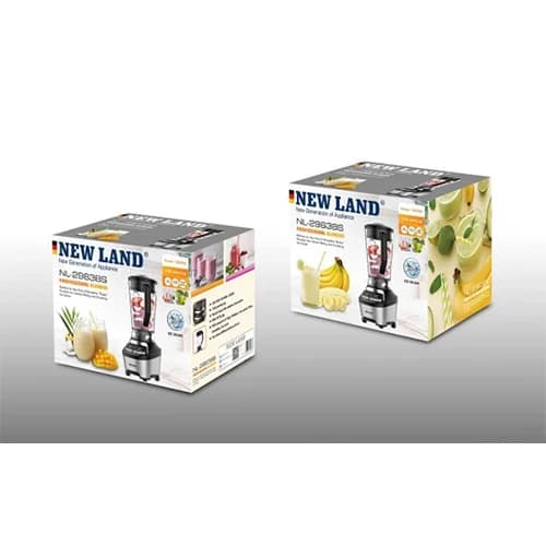 مخلوط کن تک کاره نیولند مدل NL-2963BS ظرفیت ۱.۸۵ لیتر — تصویر ۶