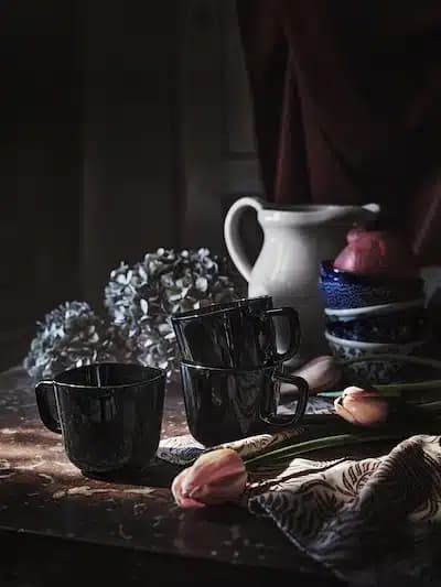 ماگ مشکی ایکیا مدل BACKIG — تصویر ۴