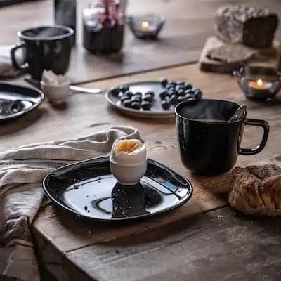 ماگ مشکی ایکیا مدل BACKIG — تصویر ۸