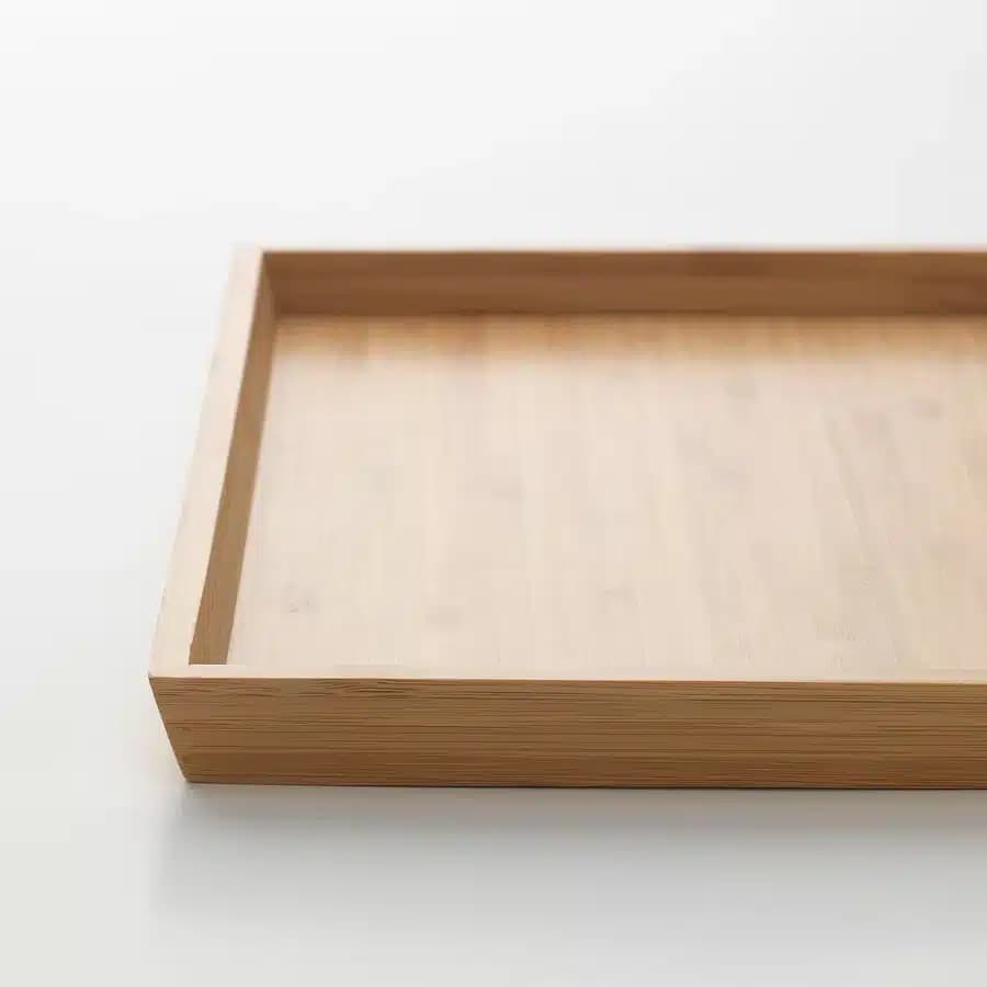 سینی چوبی ایکیا OSTBIT ابعاد 25×33 — تصویر ۲