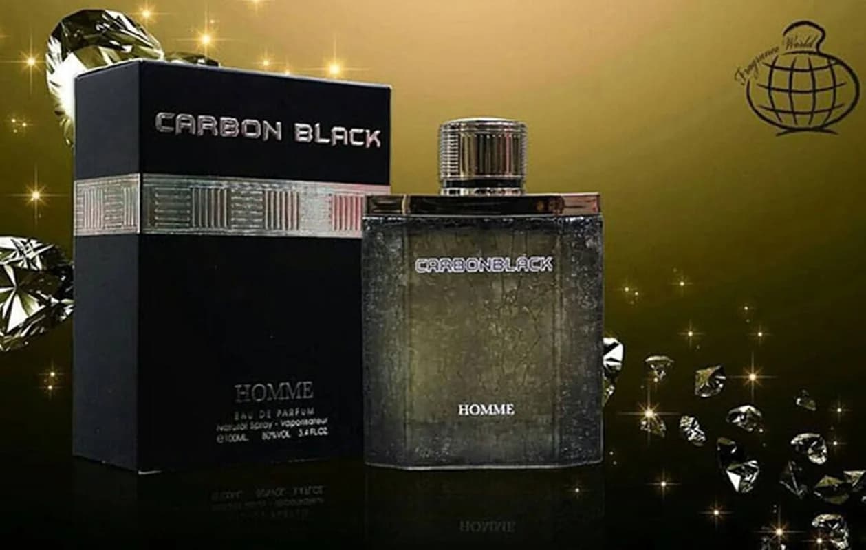 ادکلن کربن بلک مردانه 100 میل فراگرنس ورد Carbon Black