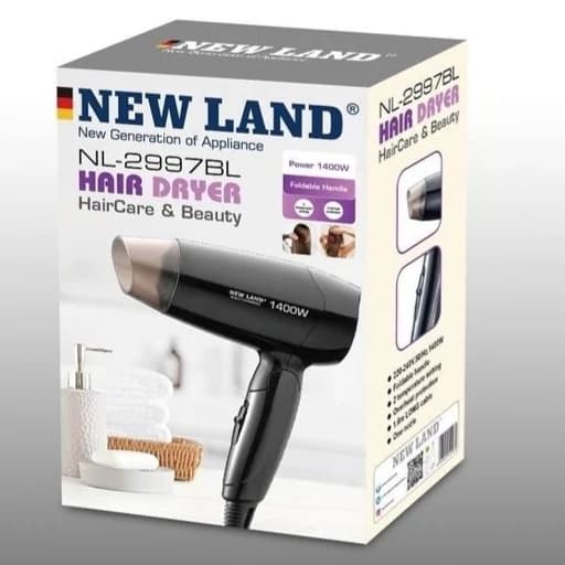 سشوار مسافرتی نیولند مدل NL-2997BL — تصویر ۳