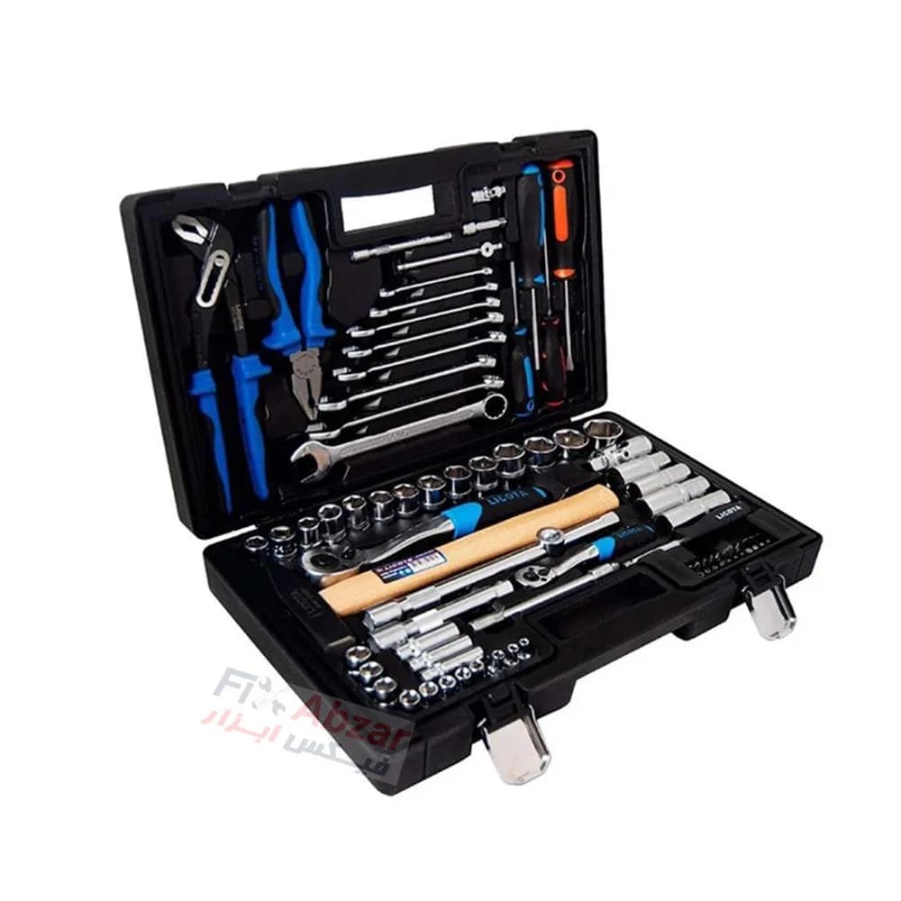 جعبه ابزار 81 پارچه لیکوتا مدل ALK-8016F — تصویر ۴