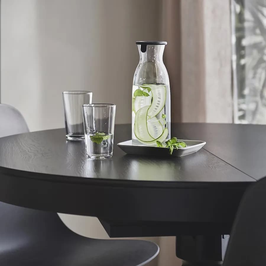 ست 6 تایی لیوان شیشه ای شفاف ایکیا IKEA 365+ حجم 300 میلیلیتر — تصویر ۲