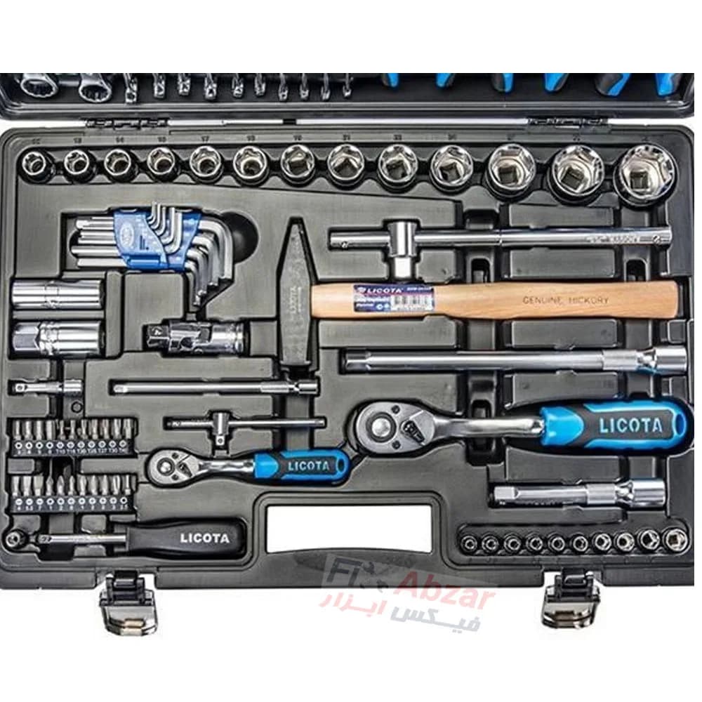 مجموعه ابزار 90 عددی لیکوتا مدل ALK-8008F — تصویر ۹