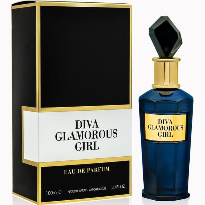 عطر ادکلن زنانه گودگرل مشکی الماسی دیوا گلاموروس گرل فراگرنس ورد Fragrance World Diva Glamorous Girl – Carolina Herrera Good Girl