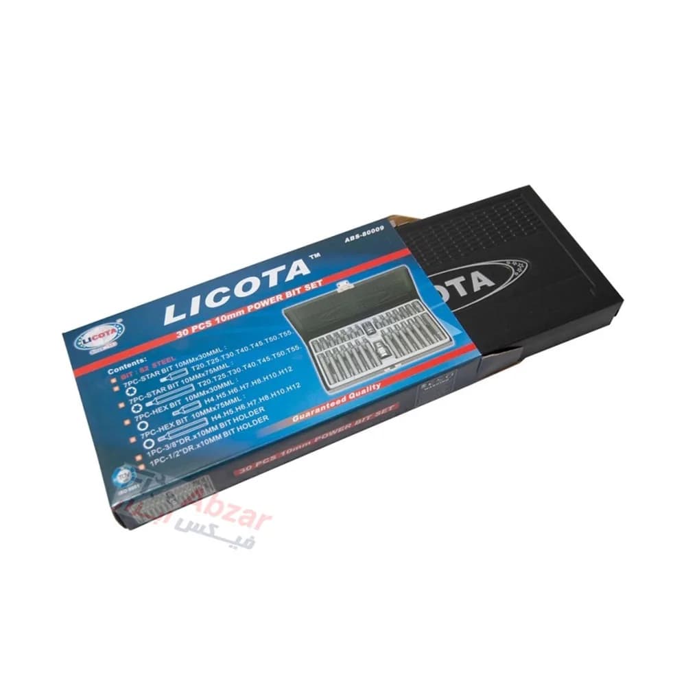 مجموعه 30 عددی بیت ترکس لیکوتا مدل ABS-80009 — تصویر ۷