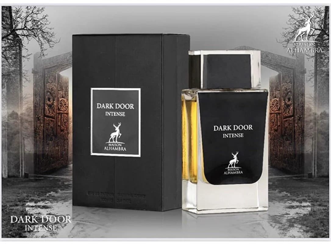 ادکلن دیور هوم اینتنس 100 میل الحمبرا Maison Alhambra Dark Door Intense — تصویر ۲