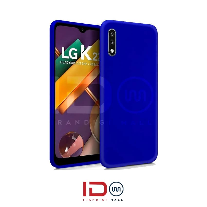 قاب سیلیکونی گوشی موبایل ال جی مدل LG K22 رنگ مشکی