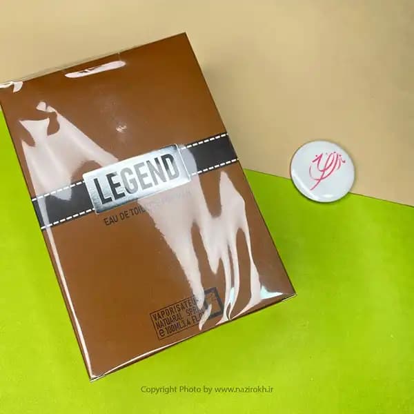 ادو تویلت مردانه مدل Legend عمادارا طرح امپر — تصویر ۲
