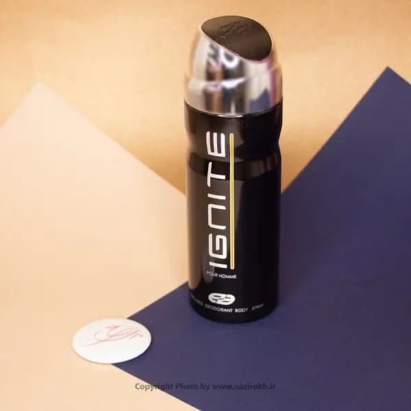 اسپری مردانه مدل Ignite عمادارا طرح امپر حجم 200 میلی لیتر