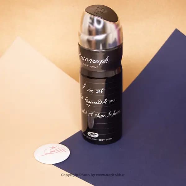 اسپری مردانه مدل Autograph عماد آرا طرح امپر حجم 200 میلی لیتر