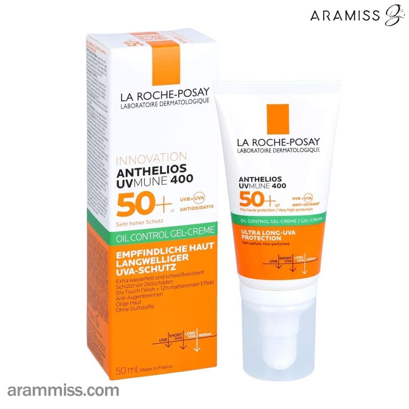 ژل کرم ضد آفتاب رنگی مات‌کننده SPF 50+ لاروش پوزای — تصویر ۴