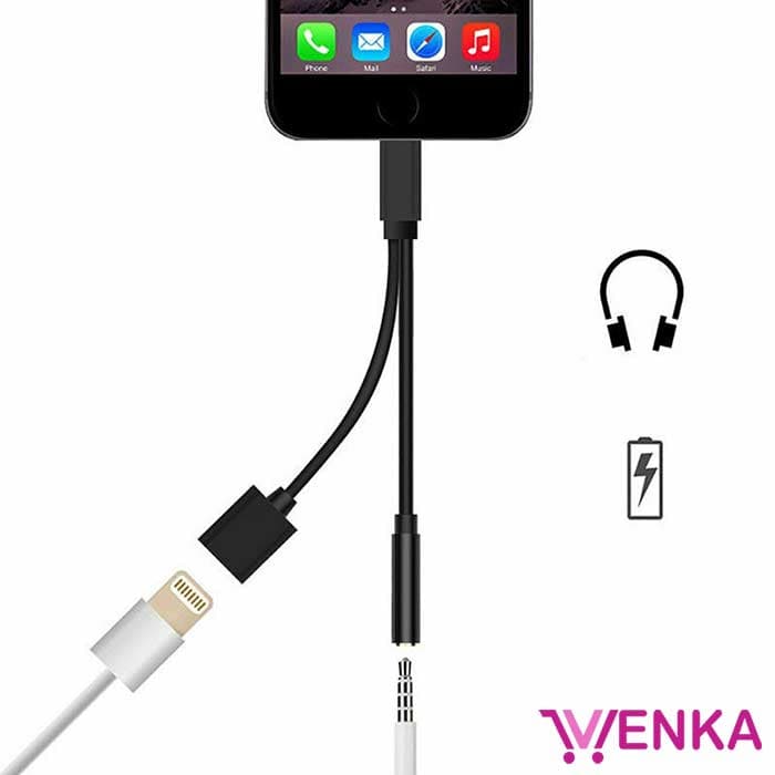 تبدیل type-c به type-c و جک 3.5 mm — تصویر ۵