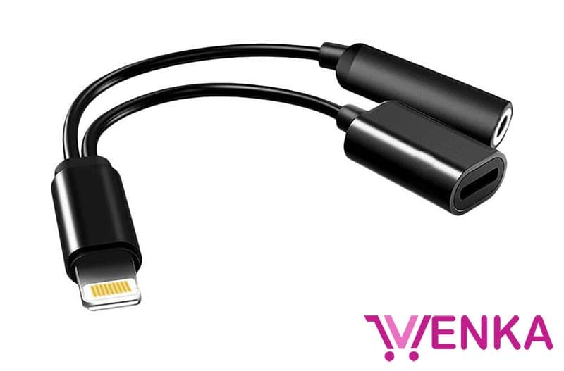تبدیل type-c به type-c و جک 3.5 mm