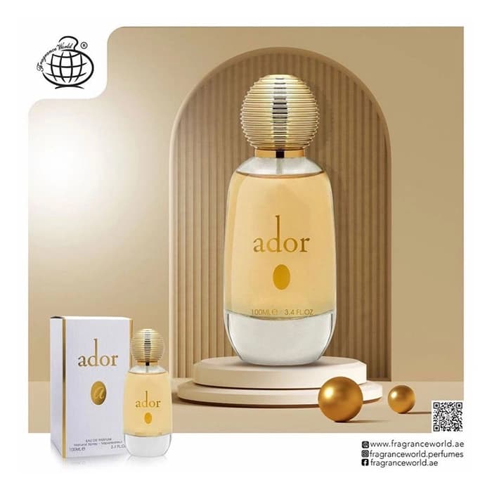 عطر ادکلن دیور جادور فراگرنس ورد آدور Fragrance World Ador A for women – Dior J’adore — تصویر ۴