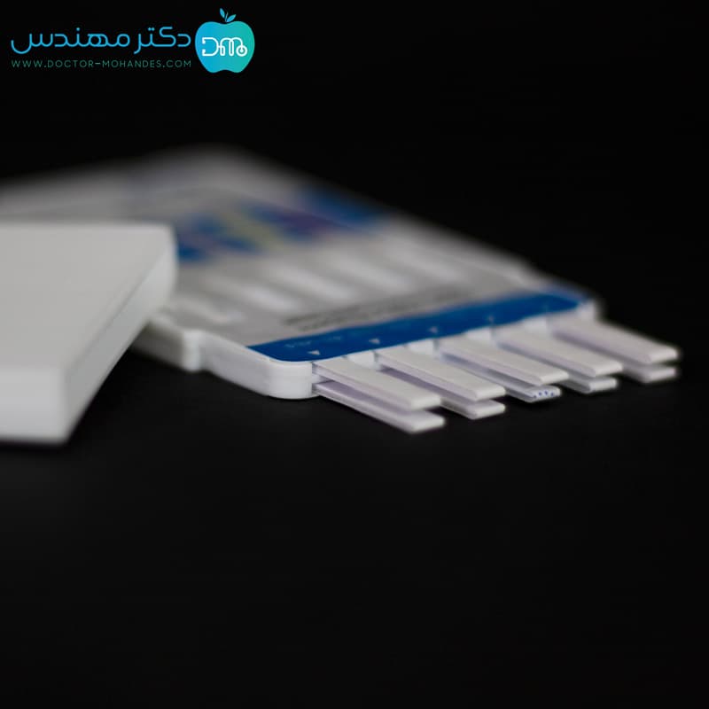 کیت تست اعتیاد نواری 10 کاره درکا — تصویر ۵