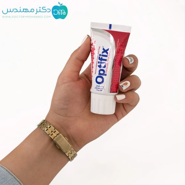 چسب دندان مصنوعی اپتیفیکس — تصویر ۲