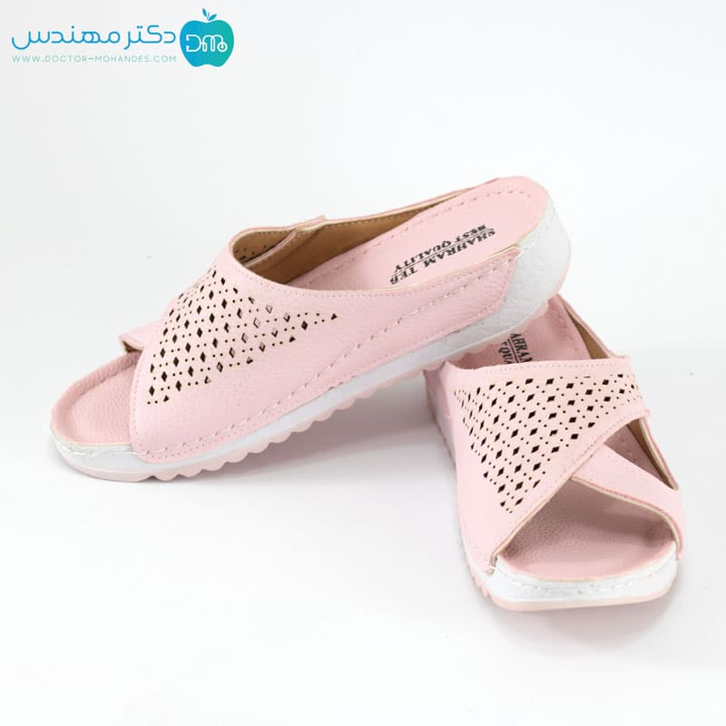 صندل طبی زنانه مدل 1027 رنگ سفید — تصویر ۱۱