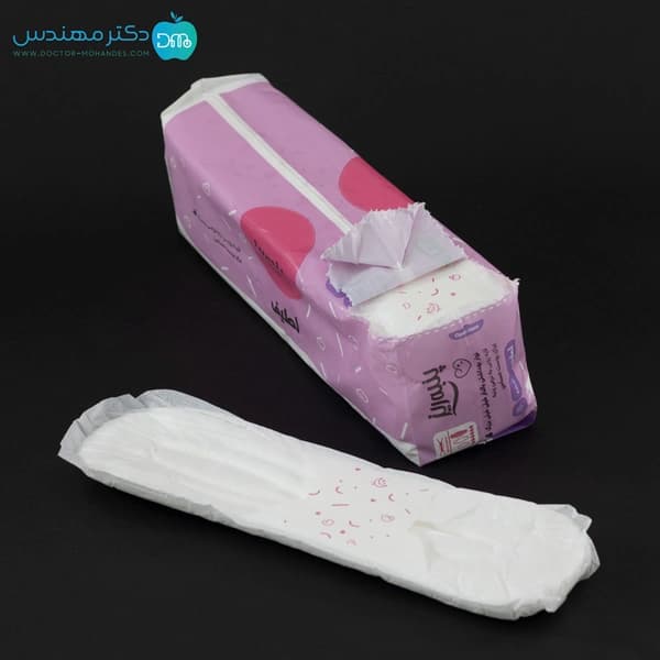 نوار بهداشتی بالدار XXL پنبه ریز — تصویر ۵