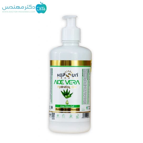 ژل آبرسان و مرطوب کننده آلوئه ورا هپسان 450 میل — تصویر ۲