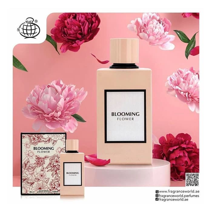 عطر ادکلن زنانه گوچی بلوم فراگرنس ورد بلومینگ فلاور 100 میل Fragrance World Blooming flower – Gucci Bloom