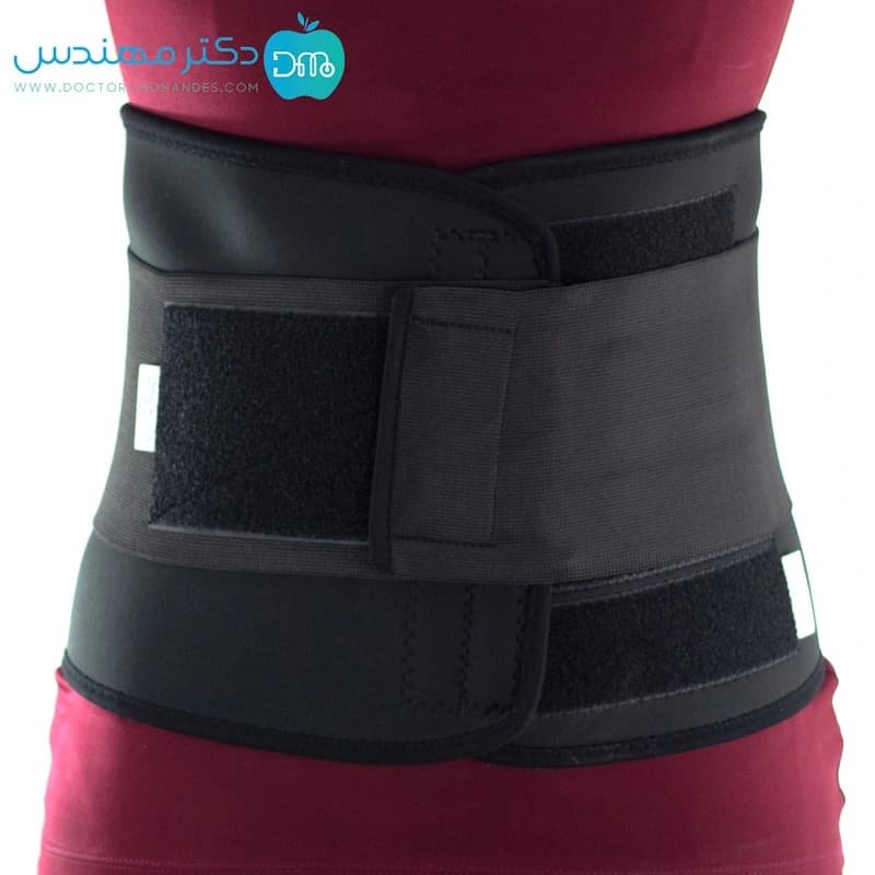 شکم بند لاغری ورزشی نئوپرن طب و صنعت کد 62100 — تصویر ۵