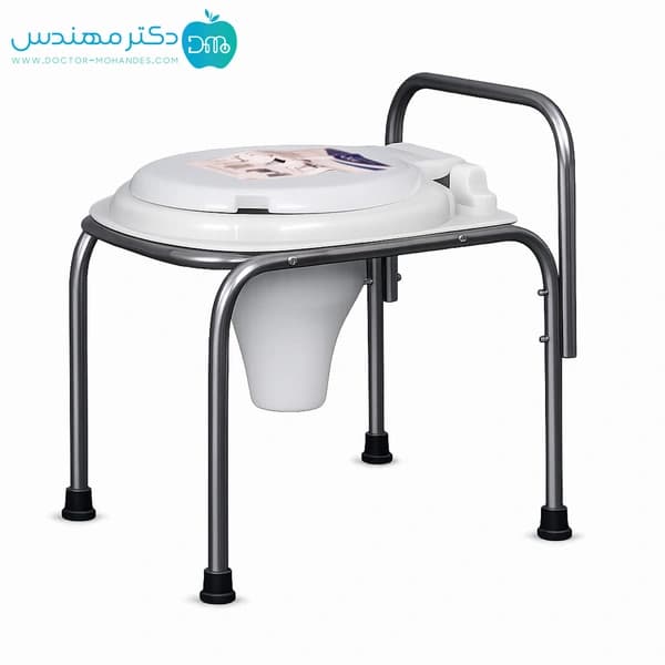 توالت فرنگی ثابت کوچک رویال مد با قیف — تصویر ۶