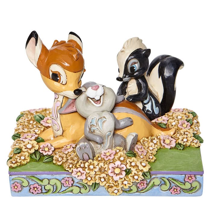 فیگور اورجینال دیزنی Bambi and Friends in Flowers — تصویر ۶